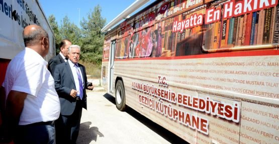 Büyükşehir\'den gezici Kütüphane