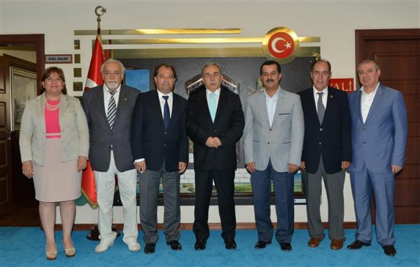 Sayın Valimiz Mustafa Büyük\'ü Ziyarete Gittik.